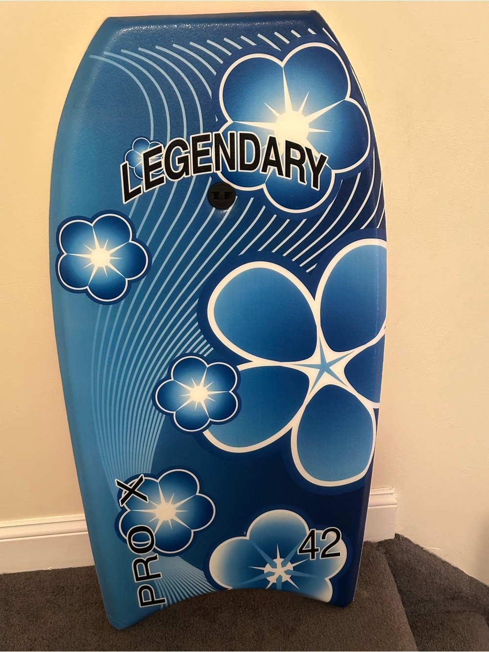 Legendary Whitetails Blue Floral Kids Bodyboard
